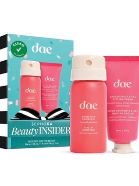 dae Sunsetter Hairspray & Cactus Fruit Styling Cream Mini Kit - NIB